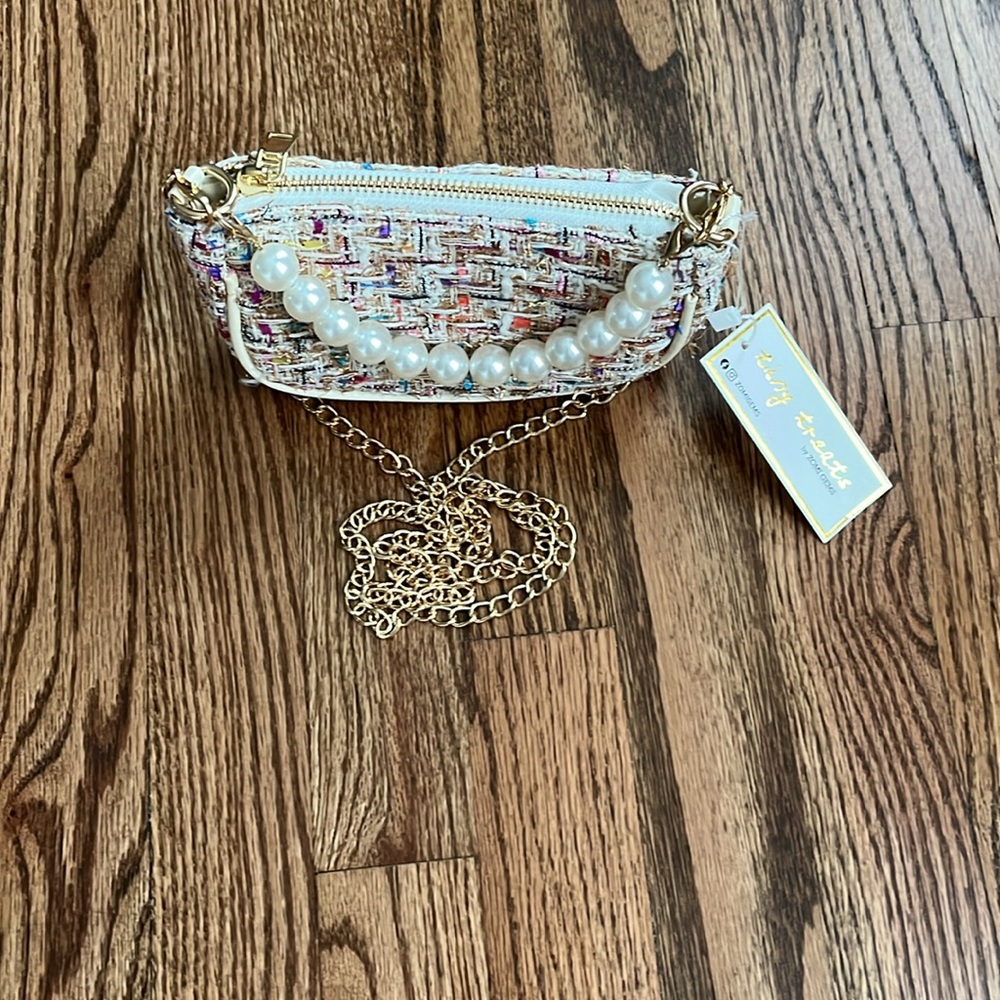 NWT Tiny Treats by Zomi Gems purse with two interchangeable straps